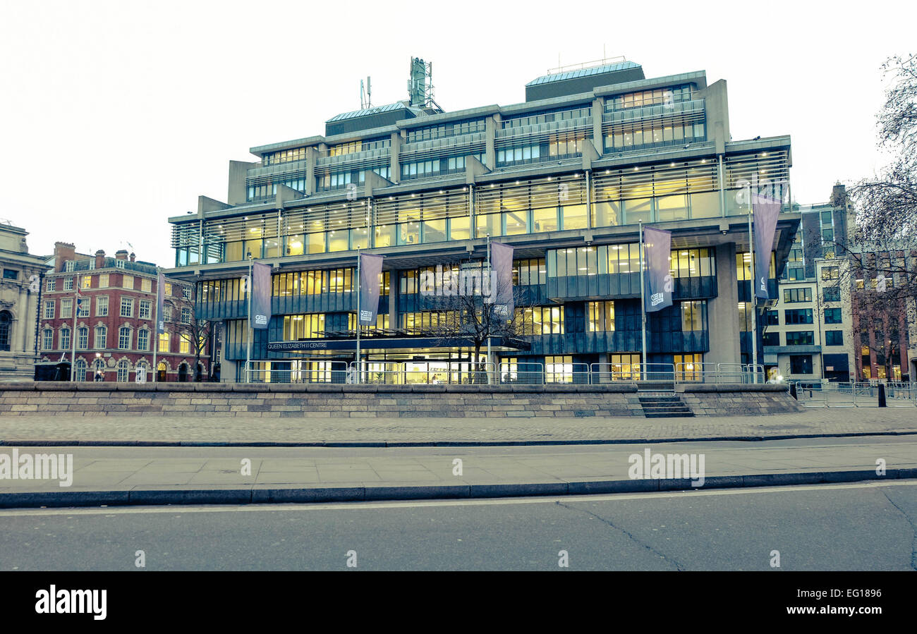 Le QEII Centre London Banque D'Images