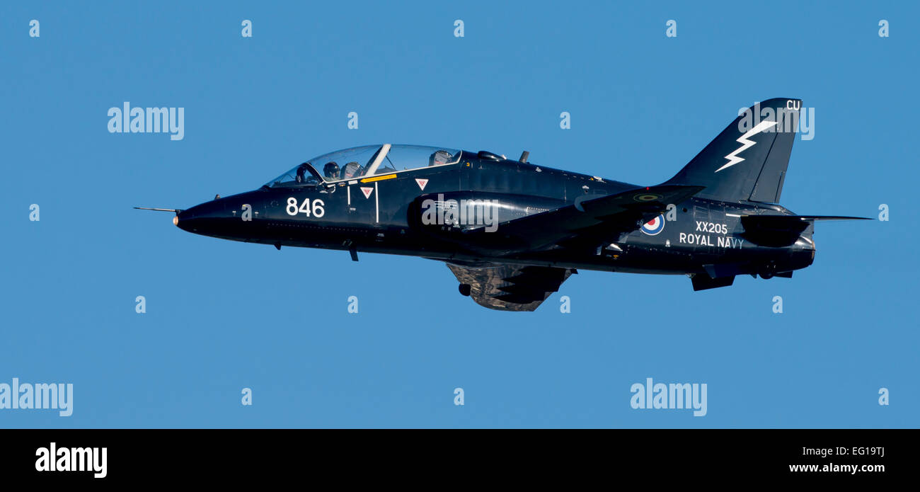 BAE Hawk T1 de l'Escadron 736 RNAS Culdrose Banque D'Images