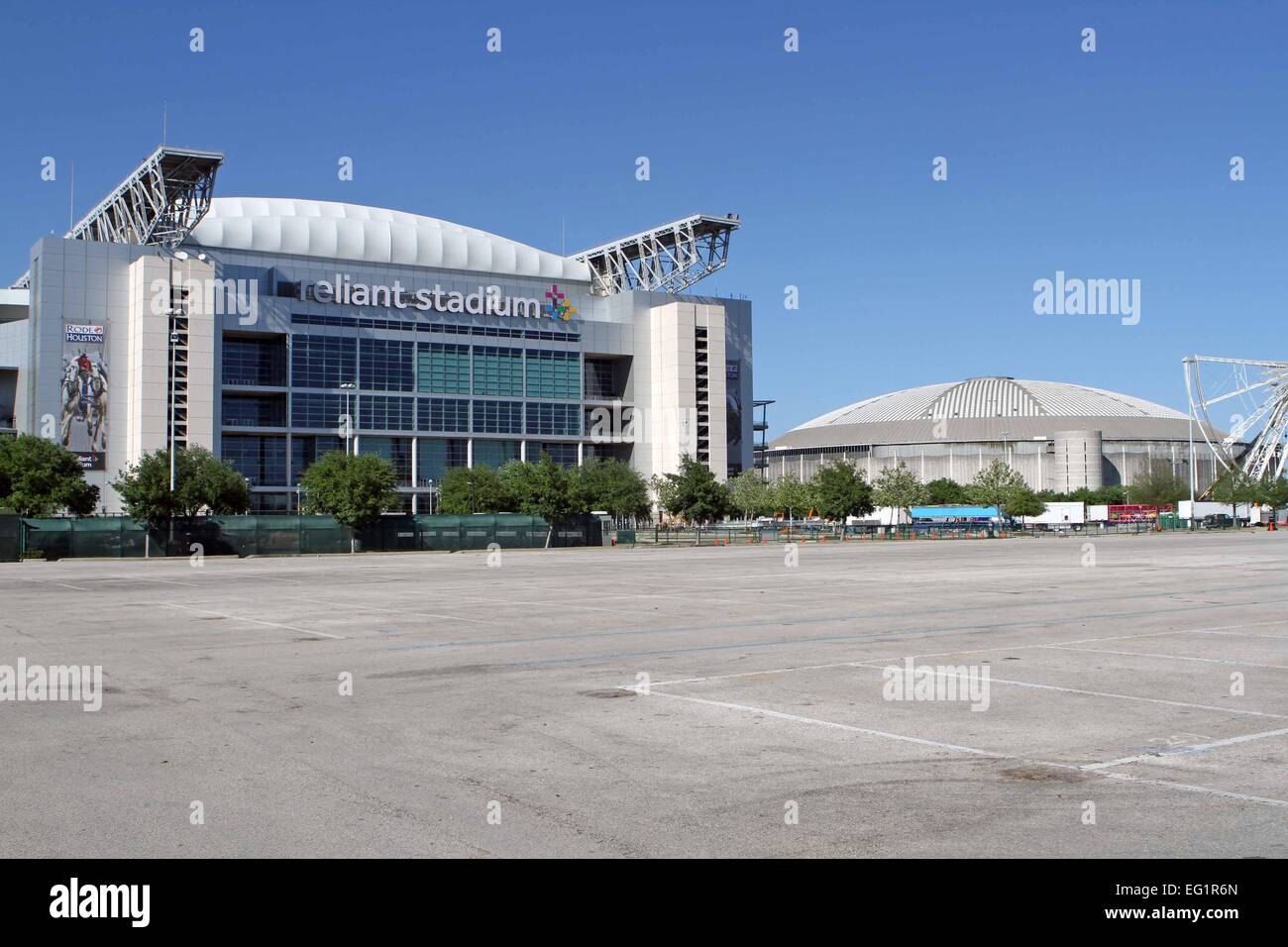 Reliant Stadium de Houston, Texas, États-Unis Banque D'Images