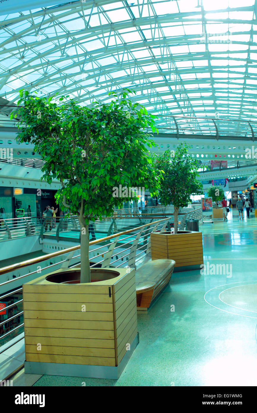 Le centre commercial Vasco da Gama, Lisbonne, Portugal Banque D'Images