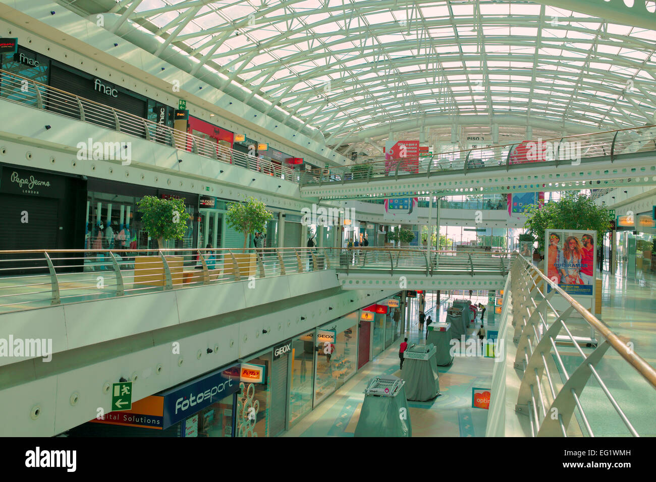Le centre commercial Vasco da Gama, Lisbonne, Portugal Banque D'Images