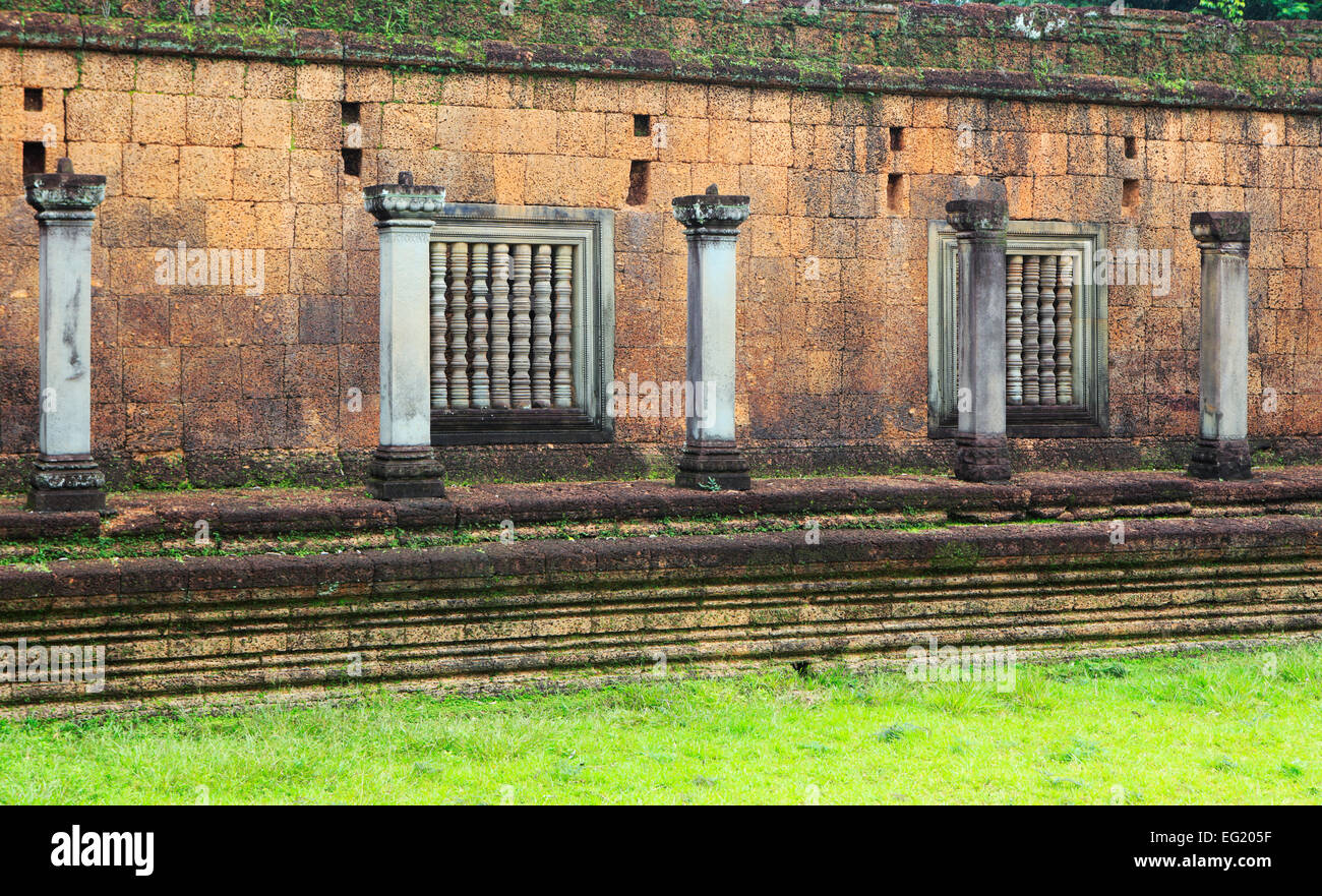 Banteay Samre temple (12e siècle), Angkor, Cambodge Banque D'Images