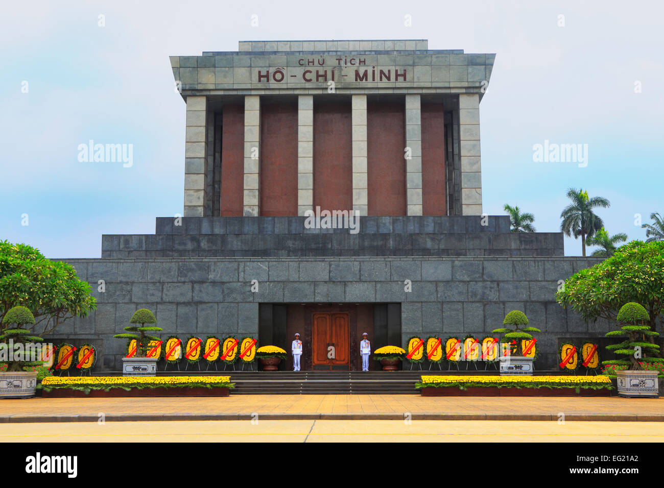 Mausolée de Ho Chi Minh (1975), Hanoi, Vietnam Banque D'Images