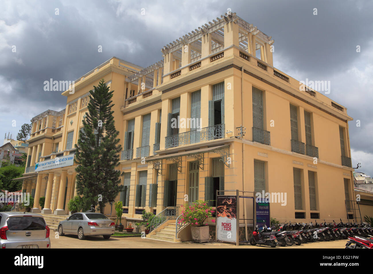 Musée des beaux-arts, Ho Chi Minh Ville (Saigon), Vietnam Banque D'Images