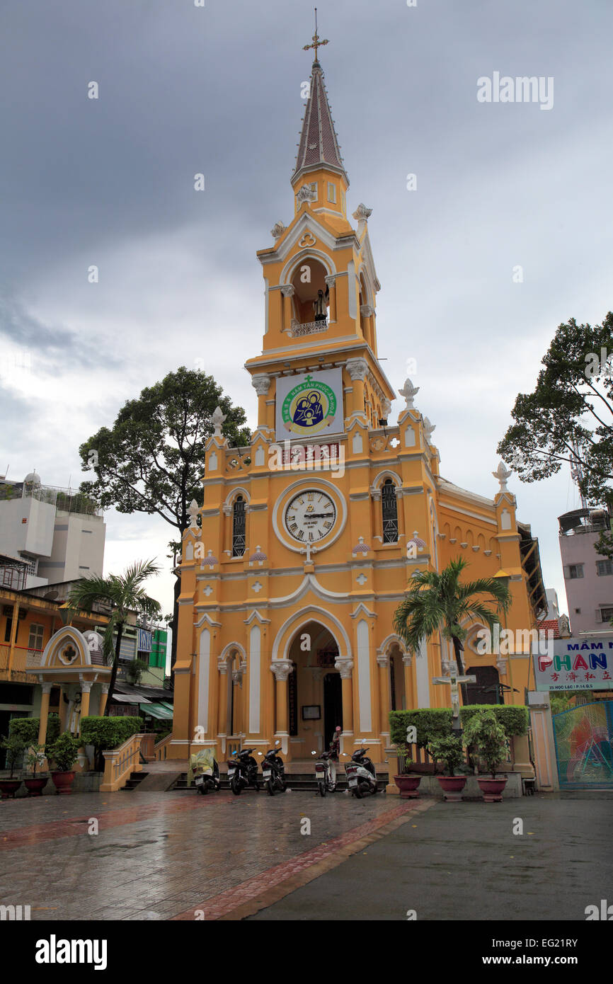Cha Tam Église, Cholon, Ho Chi Minh Ville (Saigon), Vietnam Banque D'Images
