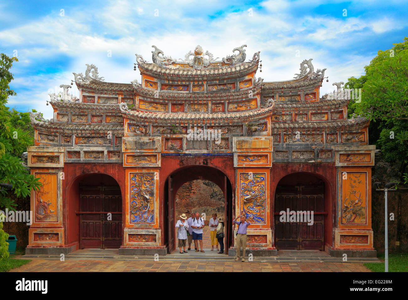 Ville Impériale, Hue, Vietnam Banque D'Images