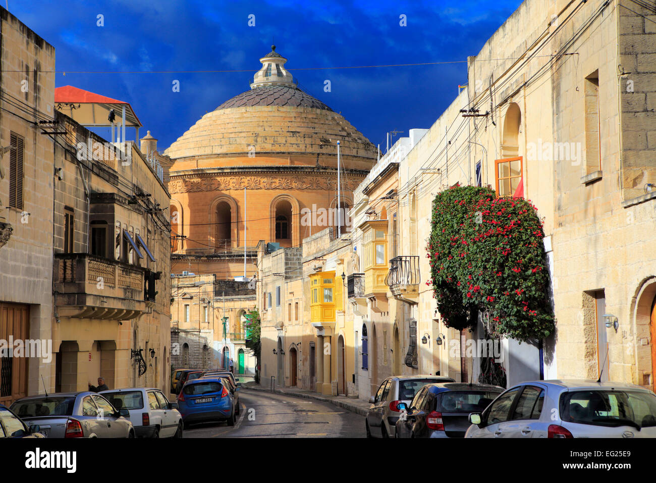 Église de l'Assomption de Notre-Dame, Rotunda de St Marija Assunta (dôme de Mosta), Malte Banque D'Images