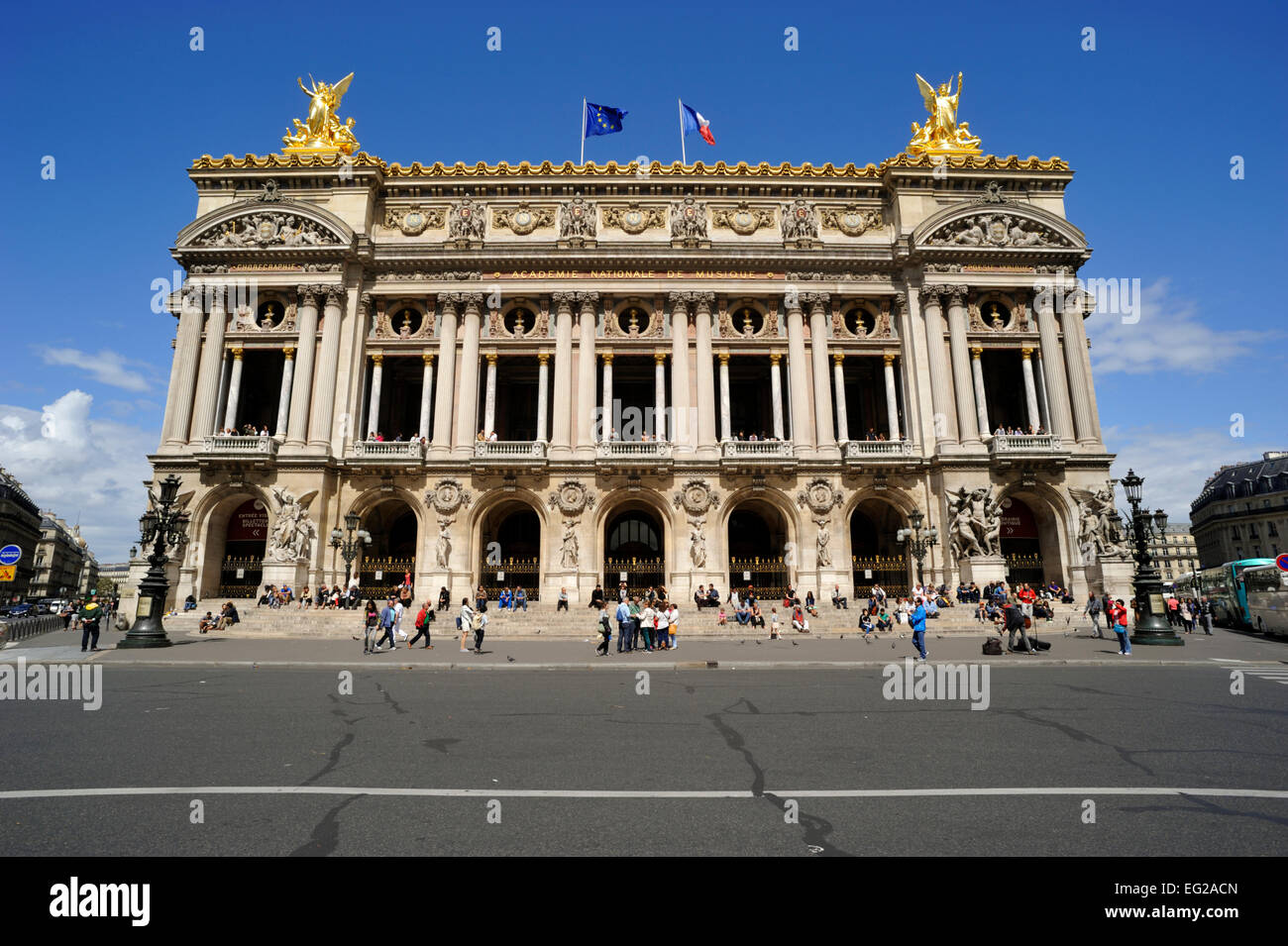 Paris, l'Opéra Garnier Banque D'Images