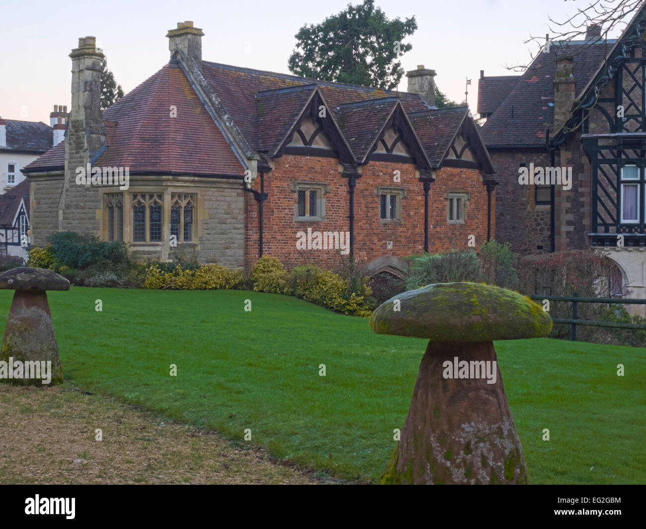 Abbey Hotel Jardin de Malvern Banque D'Images