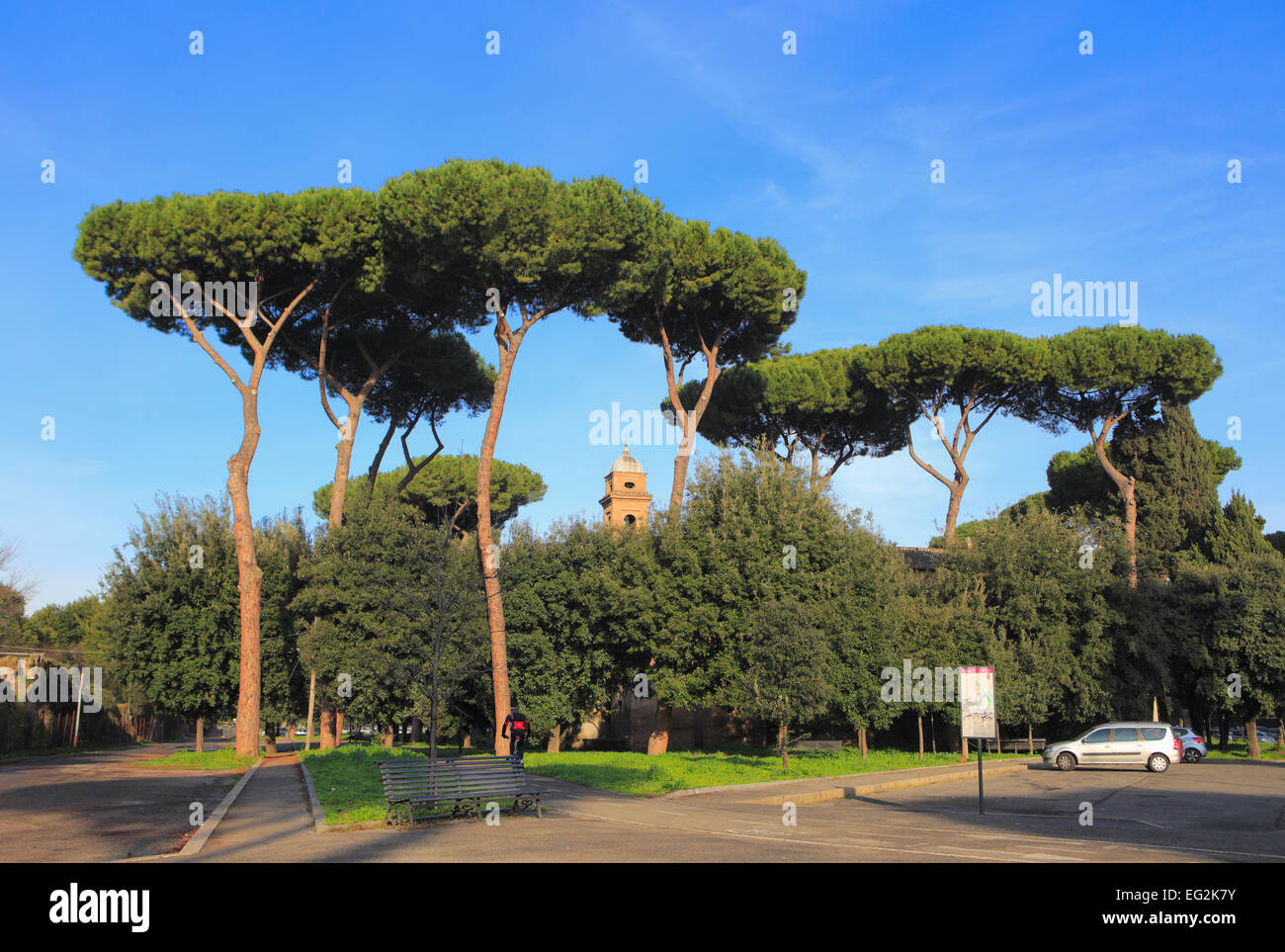 Thermes de Caracalla (217), Rome, Italie Banque D'Images