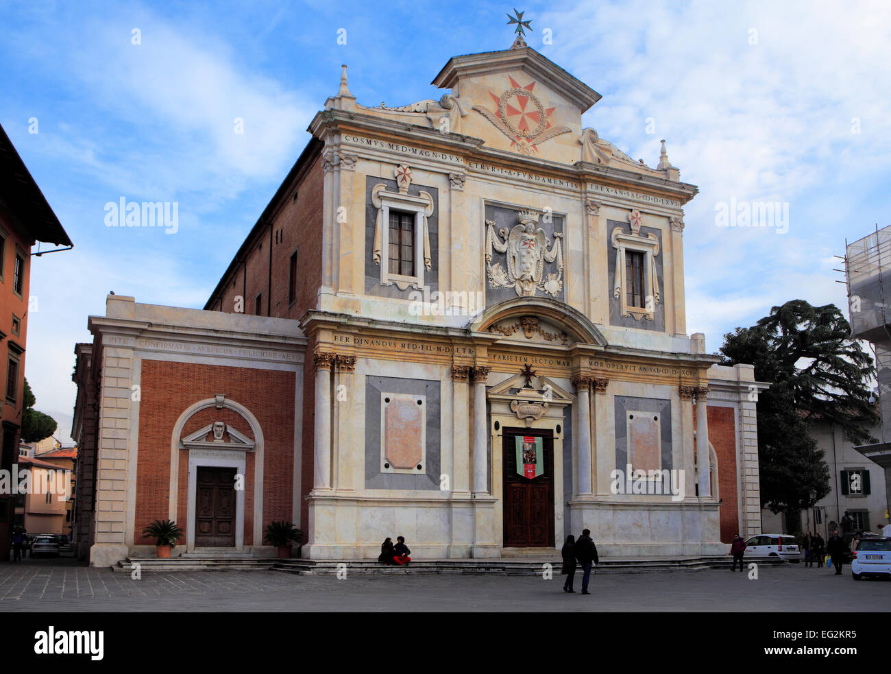 Église Santo Stefano dei Cavalieri (1569), Pise, Toscane, Italie Banque D'Images