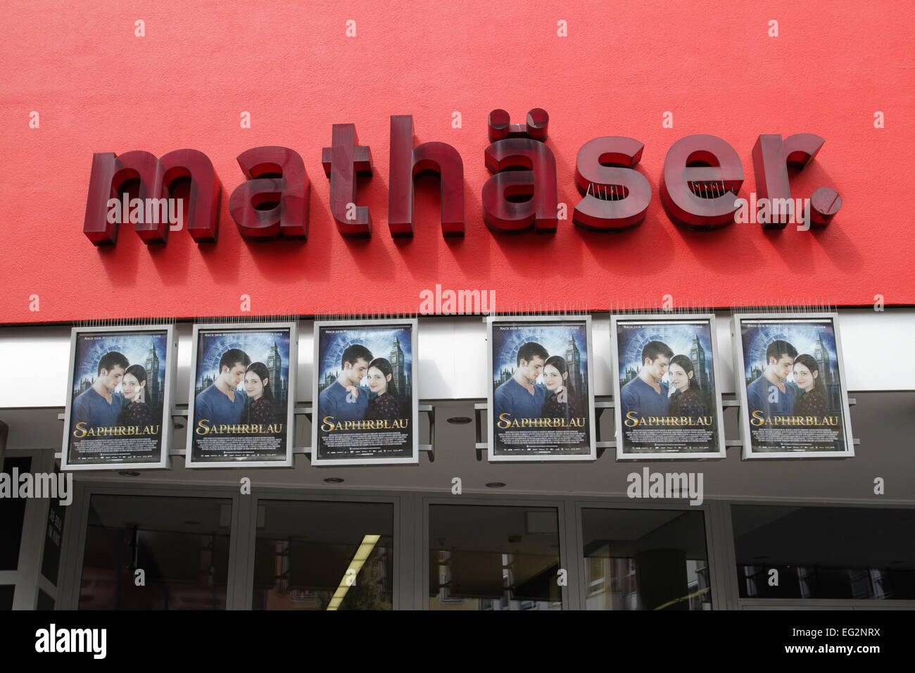 Première mondiale de Saphirblau au Mathaeser Filmpalast comprend : Kino MathaeserMuenchen Où : Munich, Allemagne Quand : 12 août 2014 Banque D'Images