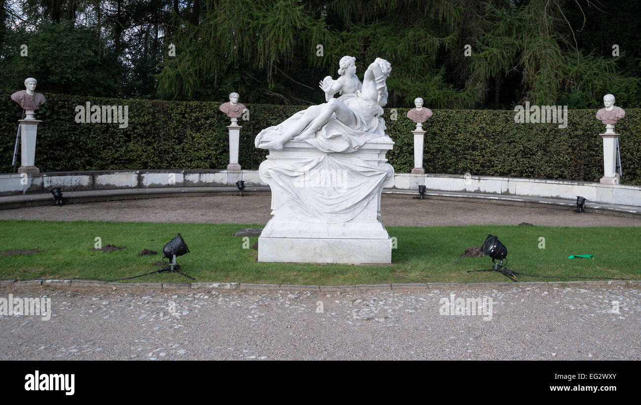 Sculpture ,parc Sanssouci, Potsdam, Allemagne, Europe. Banque D'Images