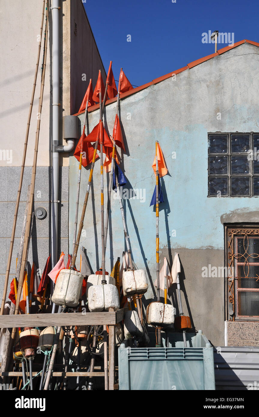 Fisherman's Wharf, Vila Cha, Vila do Conde, Portugal Banque D'Images