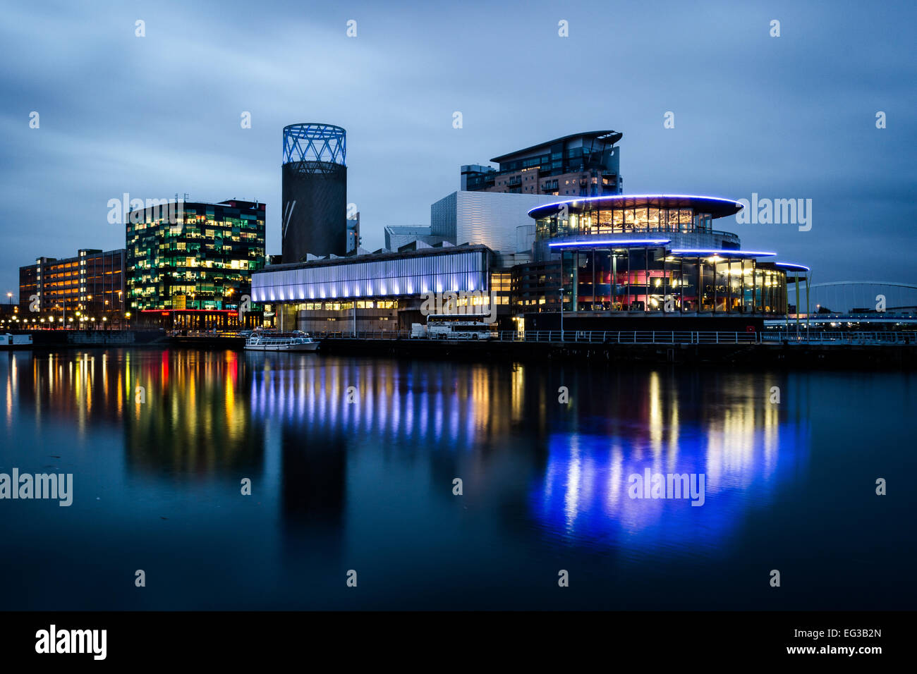 'Les quais' arts et centre commercial, UK Banque D'Images