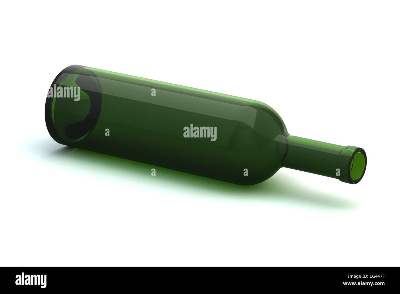 Bouteille de vin vide Banque de photographies et d’images à haute résolution Alamy