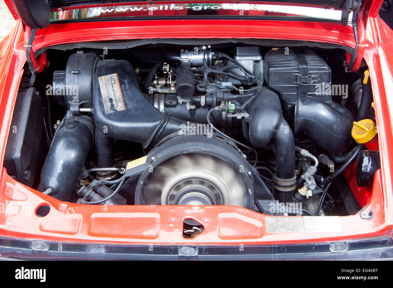 Porsche 911 voiture super moteur arrière allemande Photo Stock - Alamy