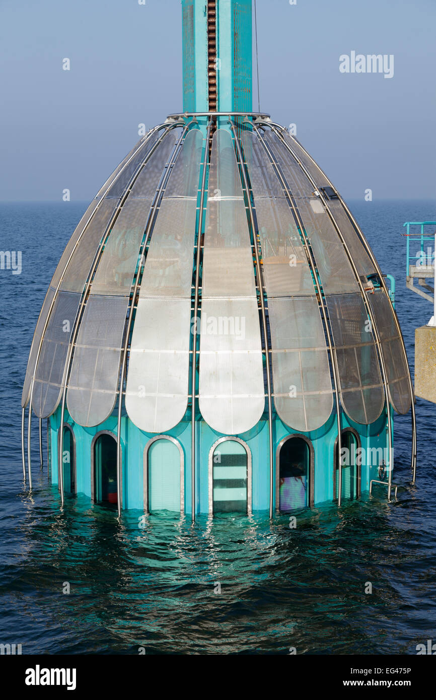 Plongée sous-marine, gondole, Vormpommern Zinnowitz Mecklenburg, Allemagne Banque D'Images