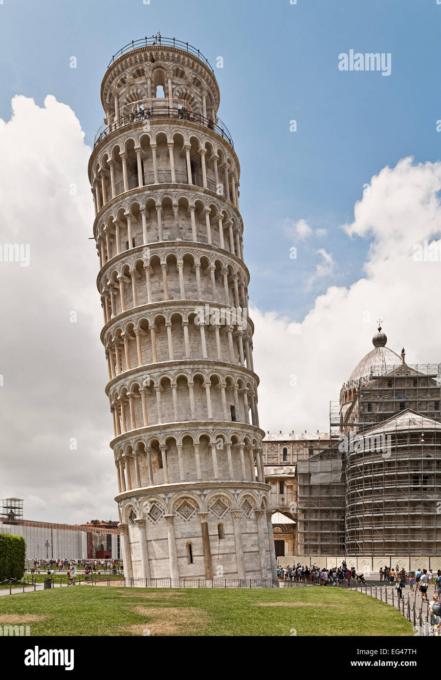 Tour de Pise en Italie Banque D'Images