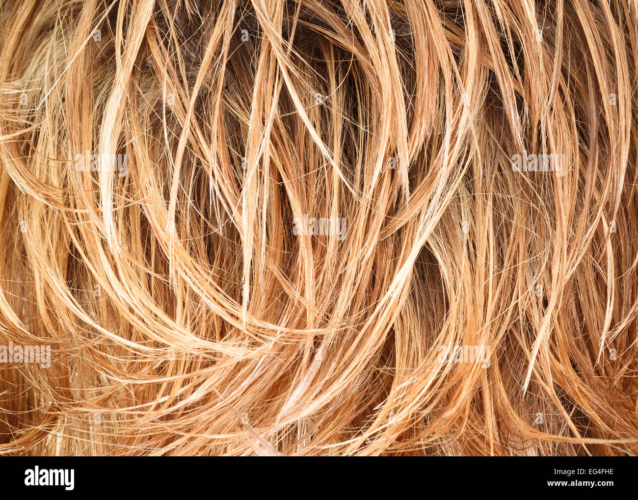 texture de cheveux Banque D'Images