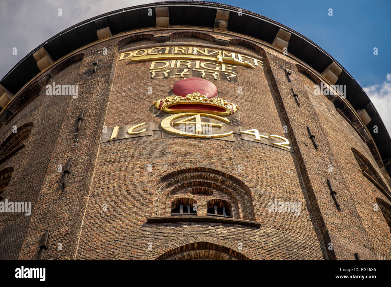 La tour ronde de Copenhague Danemark Banque D'Images