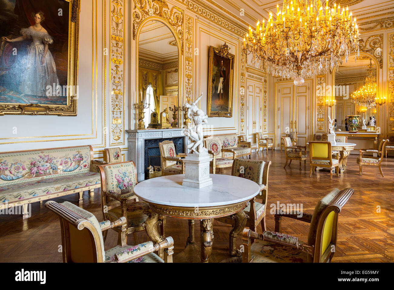 Palais Royal de Bruxelles Banque D'Images