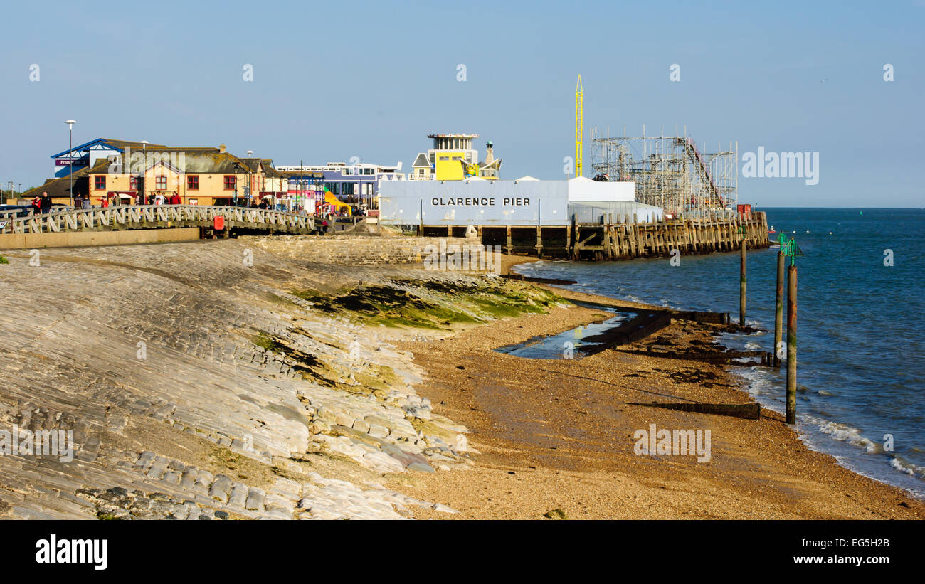 Clarence Pier, Portsmouth, Angleterre, RU Banque D'Images