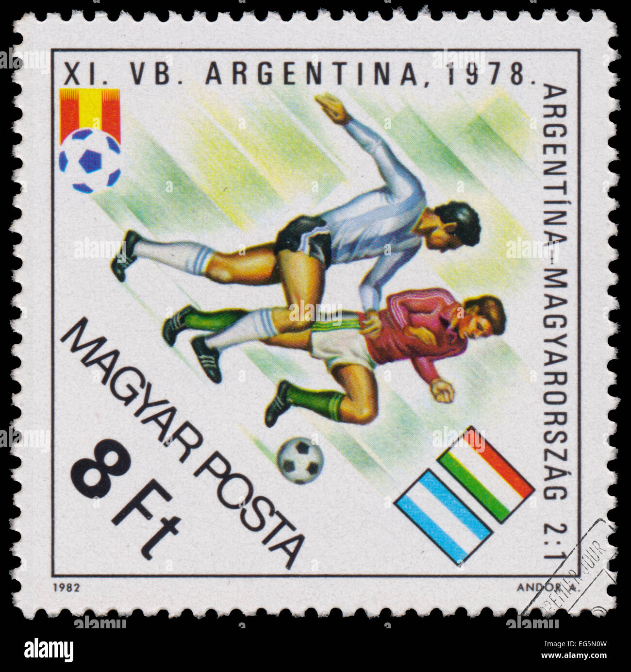Autocollant Publicitaire Hongrie – Coupe Du Monde 1982 Espagne, Collection