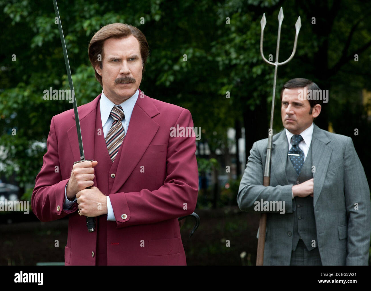 ANCHORMAN 2: LA LÉGENDE CONTINUE (2013) SERA FERRELL STEVE CARELL ADAM MCKAY (DIR) MOVIESTORE COLLECTION LTD Banque D'Images