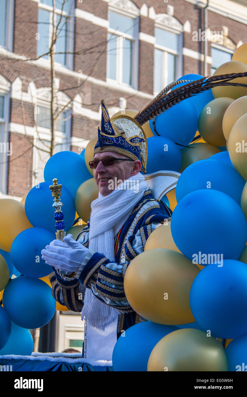 Carnaval dans les rues de ville néerlandais Nijmegen, Pays-Bas 2015 Banque D'Images