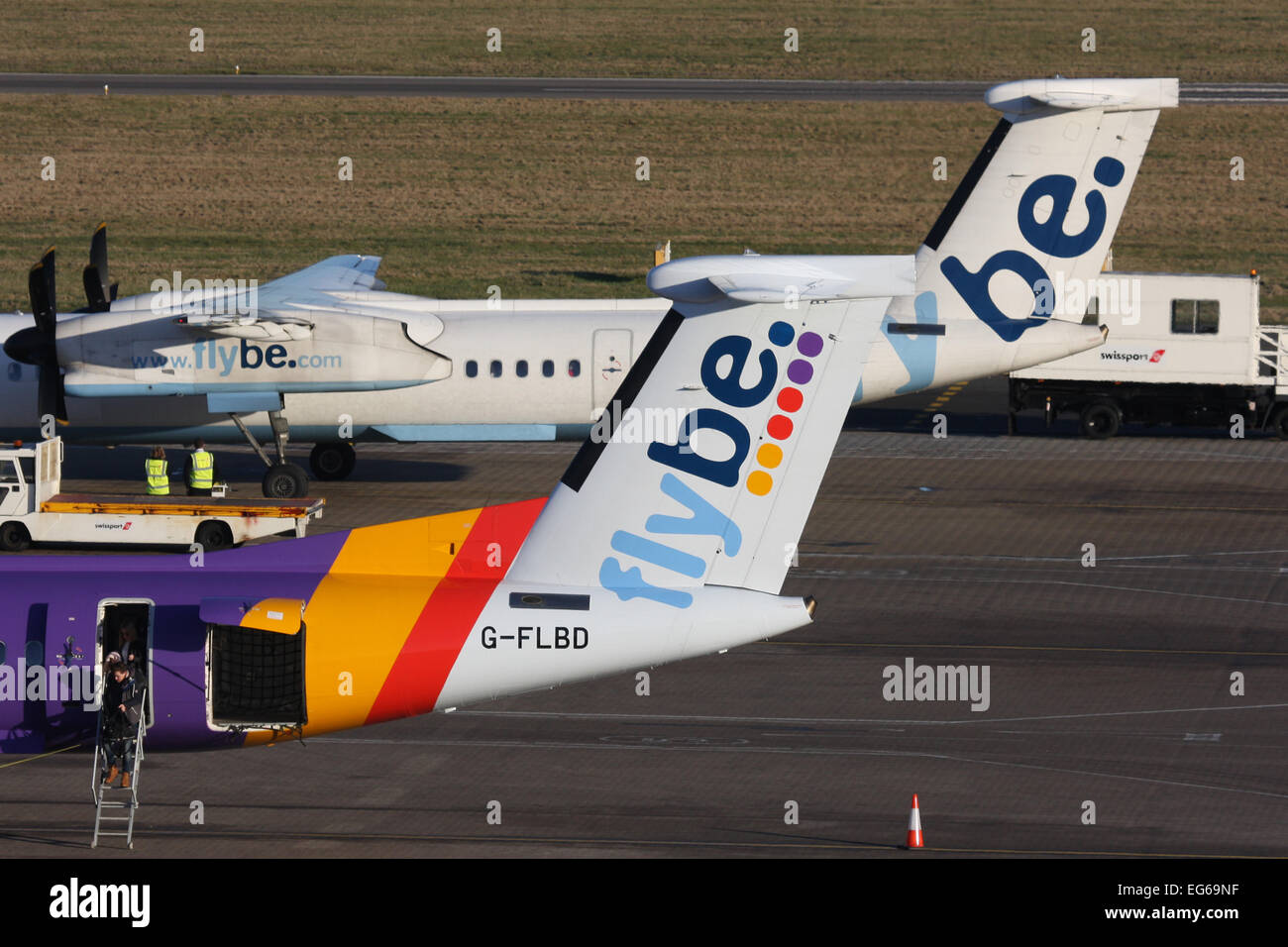 FLYBE Banque D'Images