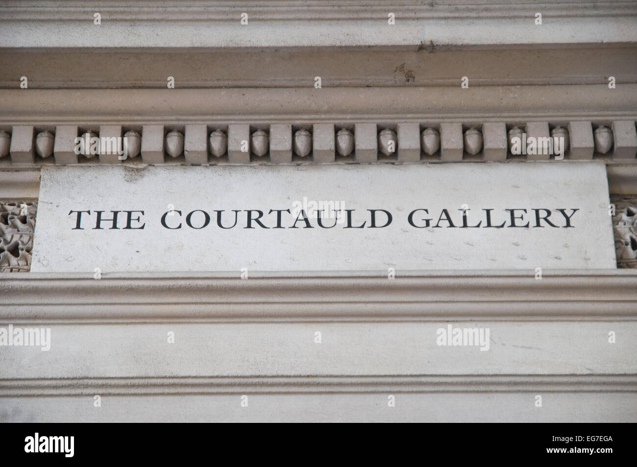 La Courtauld Gallery à Somerset House dans le centre de Londres Banque D'Images