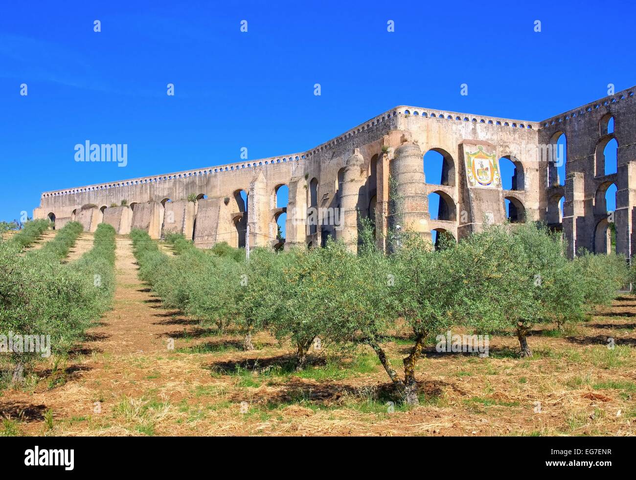 Elvas Elvas 05 Aquaedukt - Aqueduc Banque D'Images