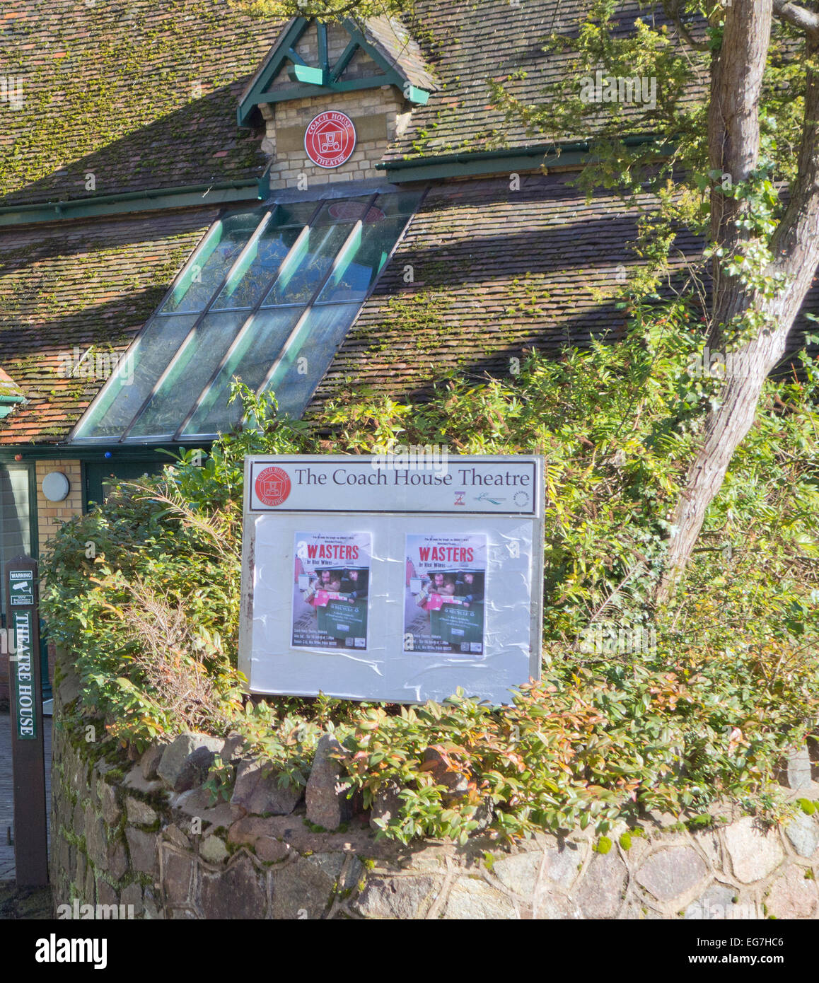 Le Coach House Theatre, Grange Road, Great Malvern, Worcestershire, Angleterre, RU Banque D'Images