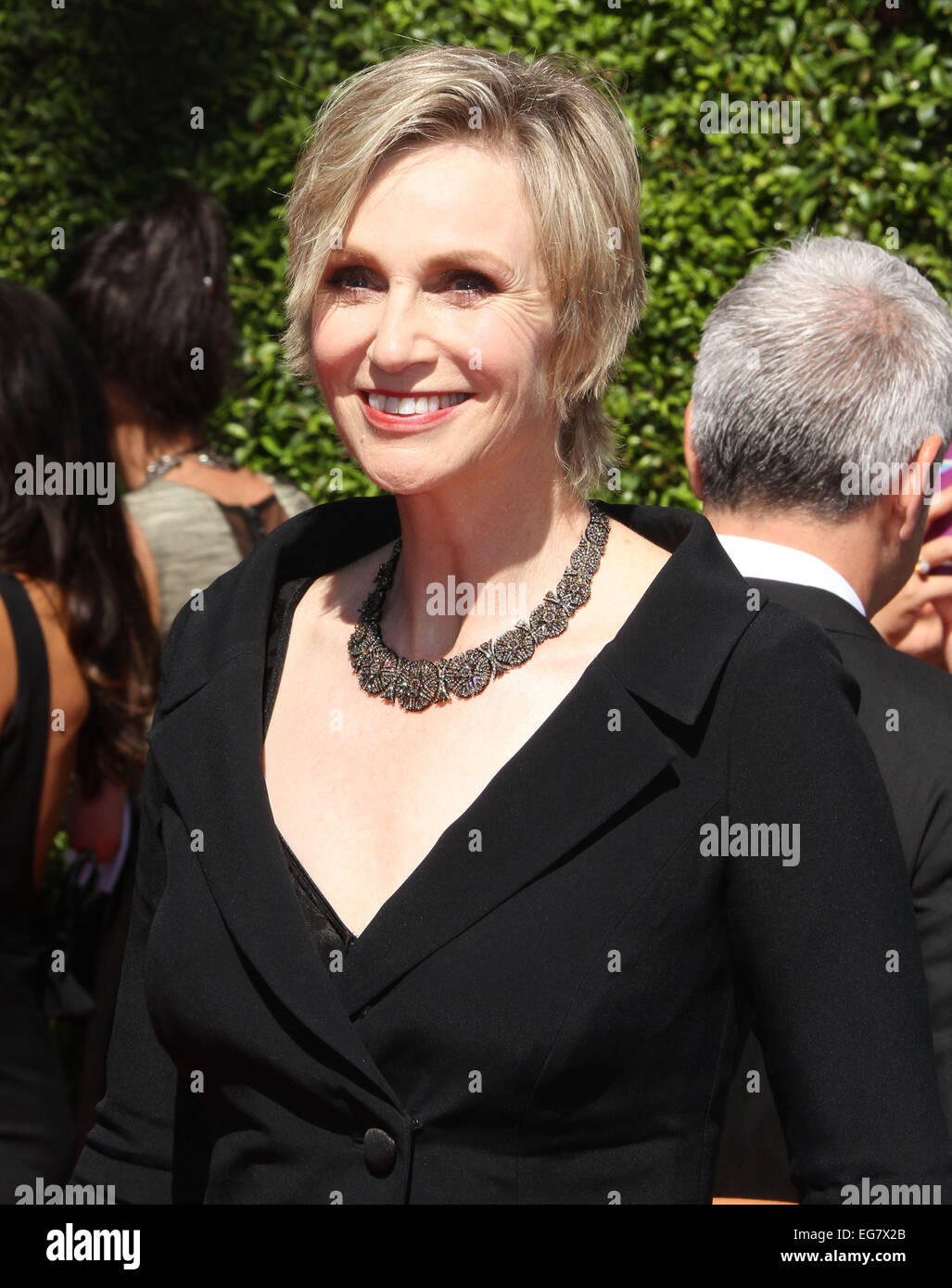 2014 Creative Arts Emmy Awards tenue au Nokia Theatre L.A. LIVE ! Avec : Jane Lynch Où : Los Angeles, California, United States Quand : 16 août 2014 Banque D'Images