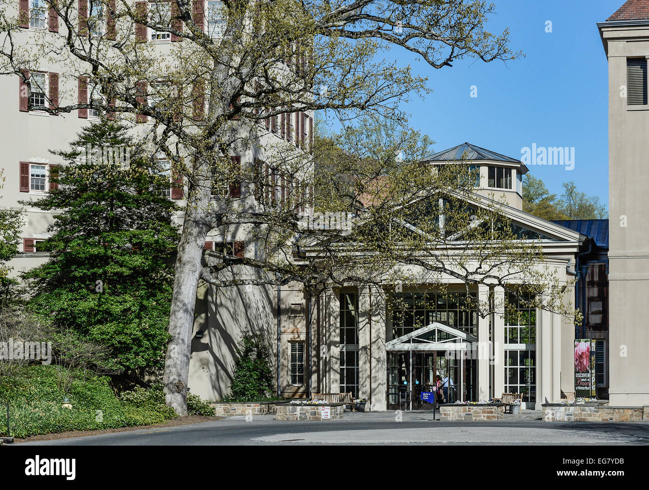 Winterthur decorative arts Museum and Gardens, Delaware, Etats-Unis Banque D'Images