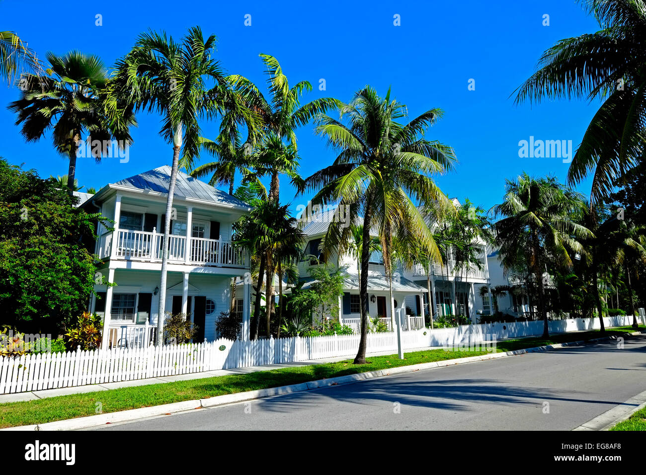 Key West FL Floride destination pour l'ouest de Tampa Crusie Caraïbes Banque D'Images
