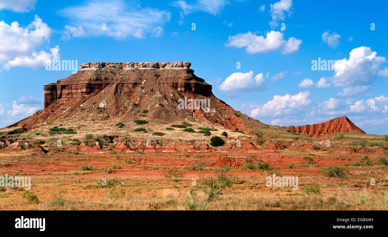 Bluff dans le verre (ou brillant) Mountains State Park dans le nord-ouest  de l'Oklahoma Photo Stock - Alamy