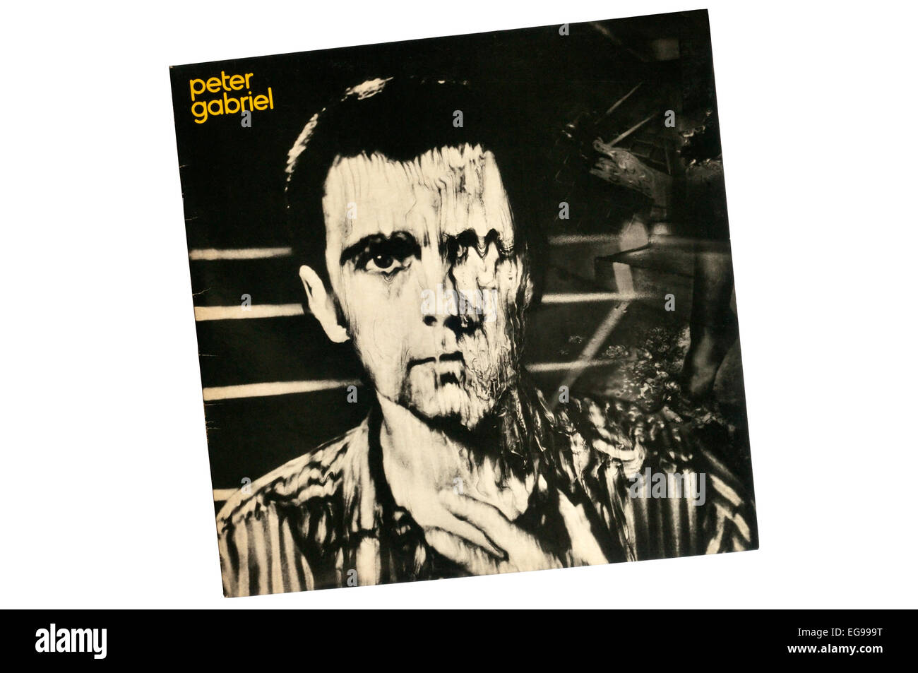 Peter Gabriel est le 3ème album du musicien britannique Peter Gabriel, sorti en mai 1980. La photographie de couverture est par Hipgnosis. Banque D'Images