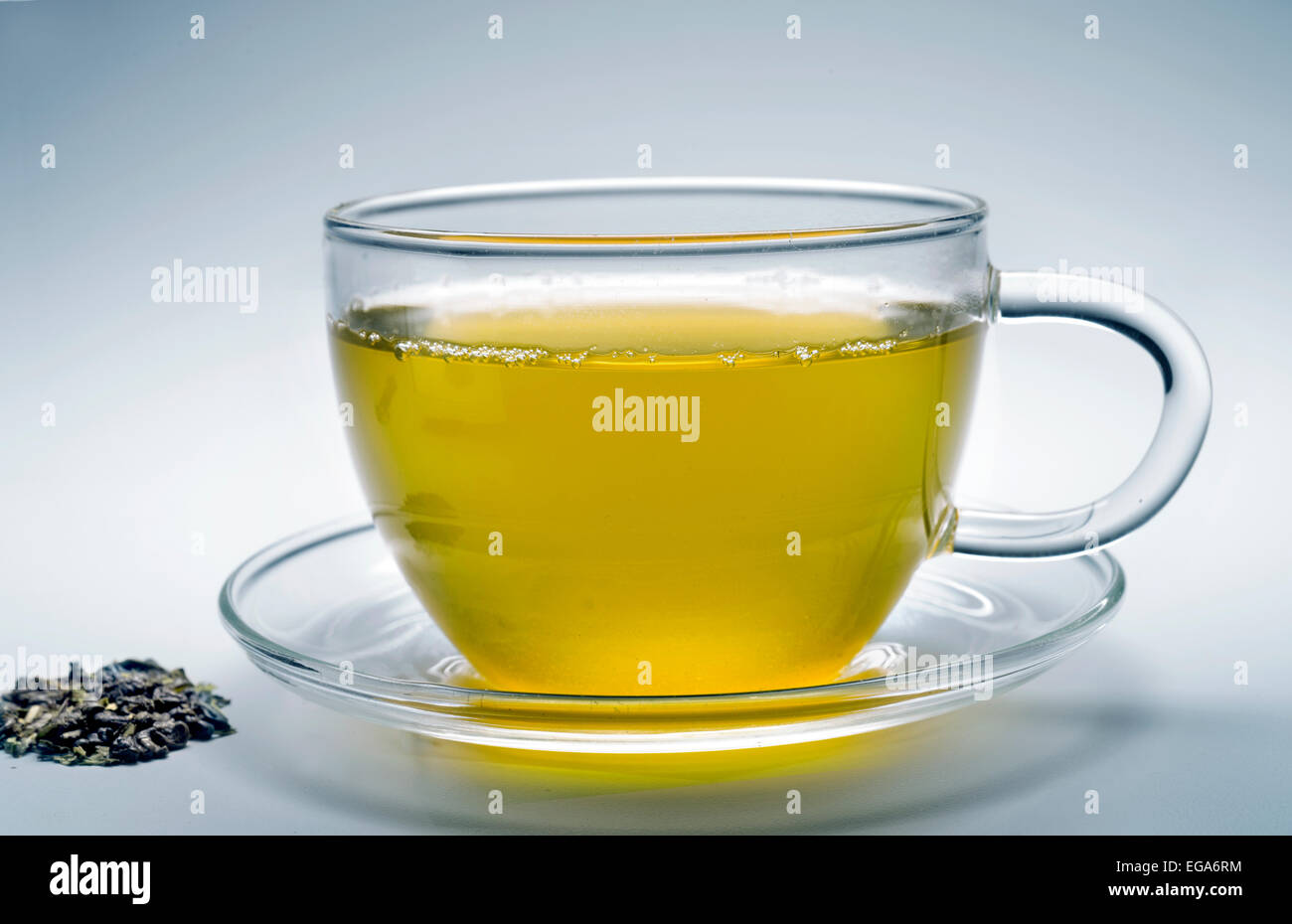thé vert Banque D'Images