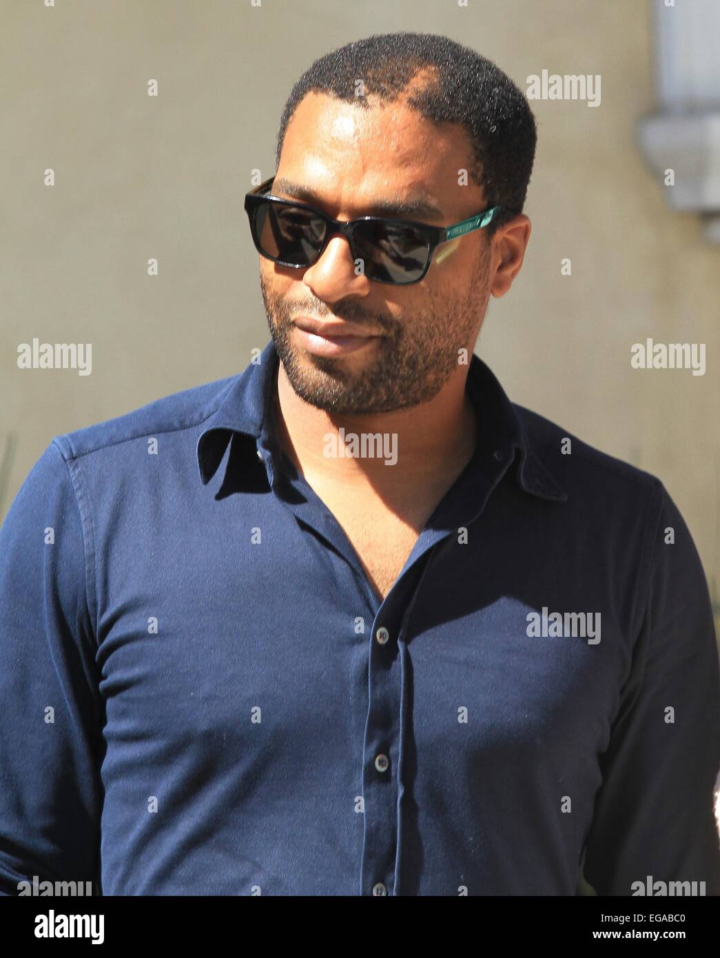 Chiwetel Ejiofor dehors et environ dans la région de Los Angeles comprend : Chiwetel Ejiofor Où : Los Angeles, California, United States Quand : 18 août 2014 Banque D'Images