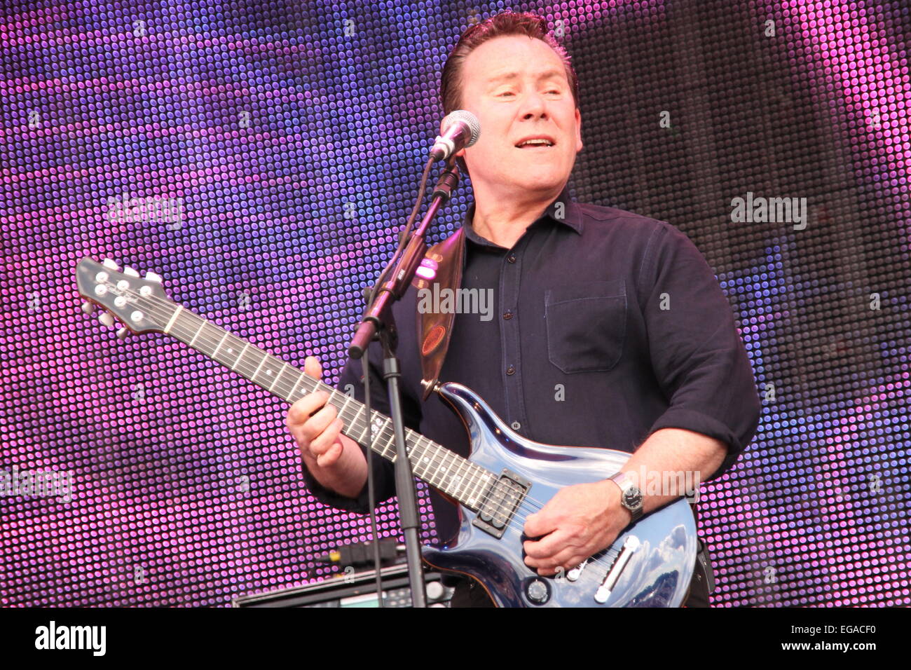 Retour rapide au sud 80s Music Festival à l'île de Temple Meadows comprend : UB40 Où : Henley on Thames, Royaume-Uni Quand : 17 Aug 2014 Banque D'Images