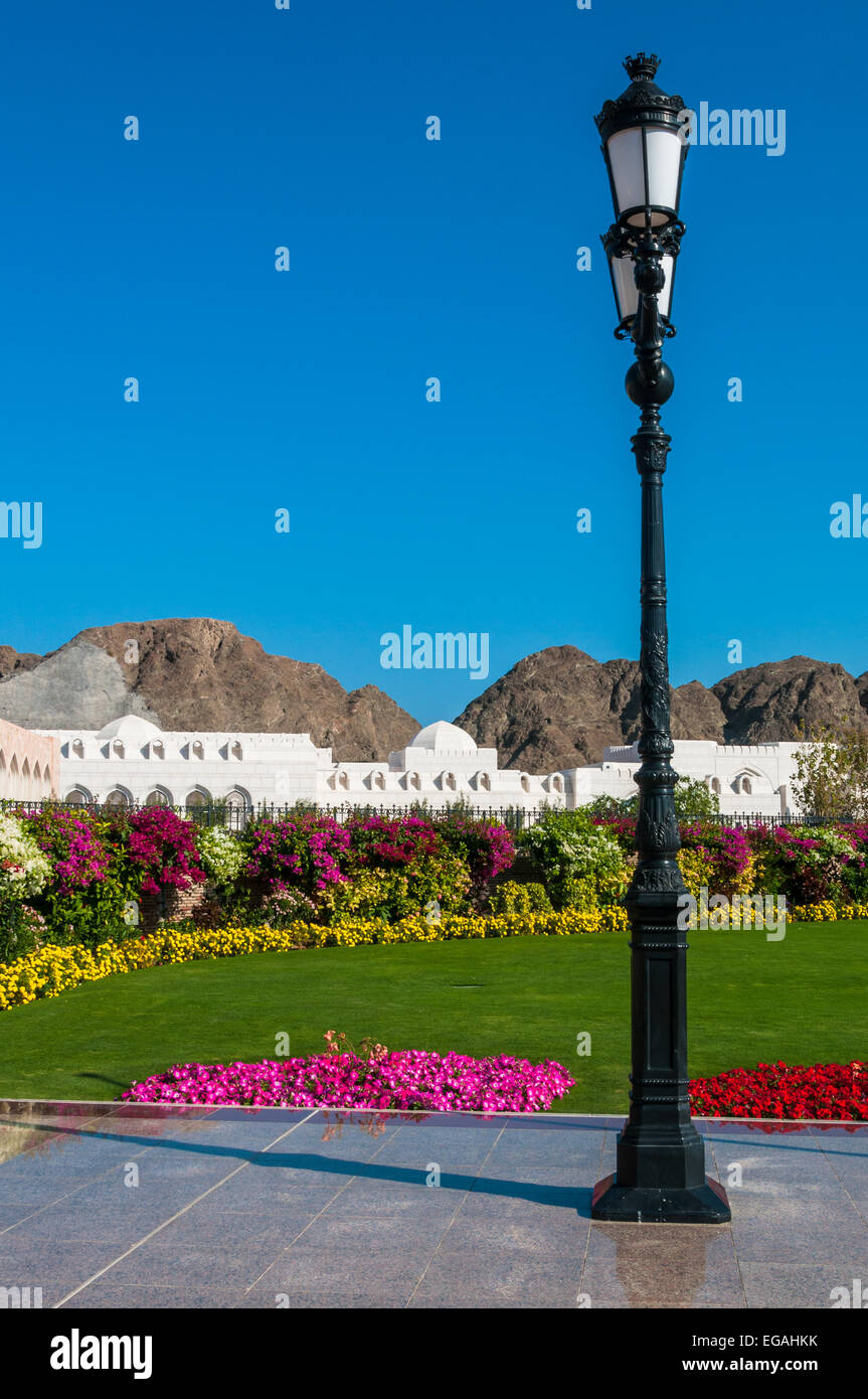 Palais de Sultan Qaboos bin Said à Mascate, Oman Banque D'Images