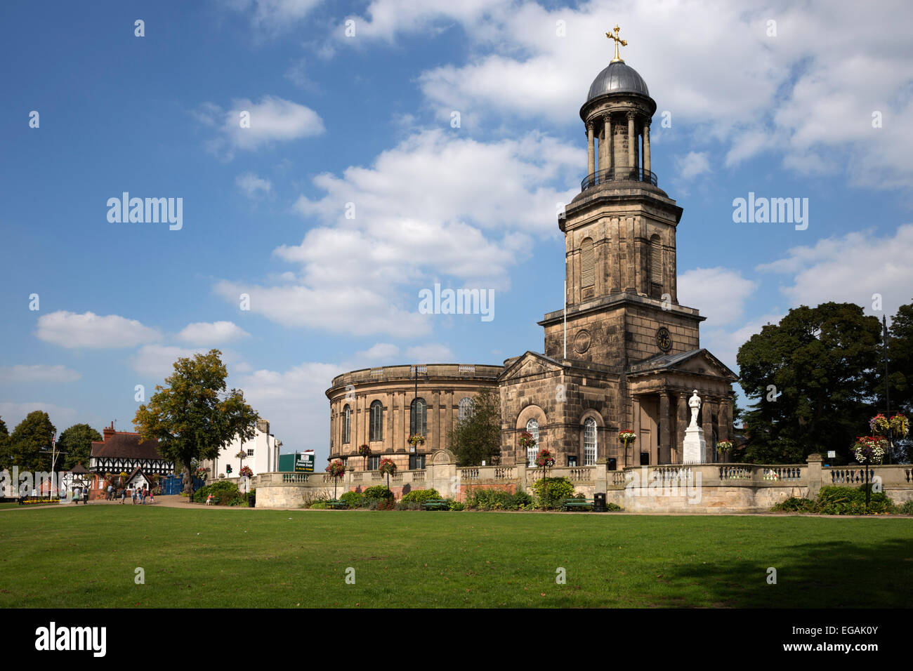 L'église de St Chad Park de la carrière, Shrewsbury, Shropshire, Angleterre, Royaume-Uni, Europe Banque D'Images