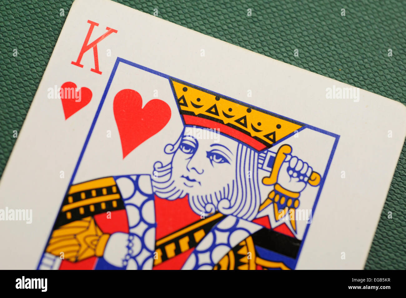 Jeu De Carte Roi De Coeur