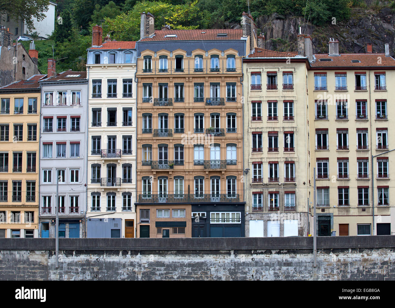 vieille ville de Lyon Banque D'Images