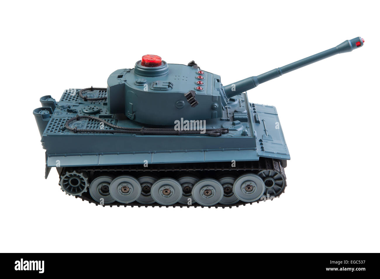 Objet isolé sur blanc - réservoir de jouets Banque D'Images