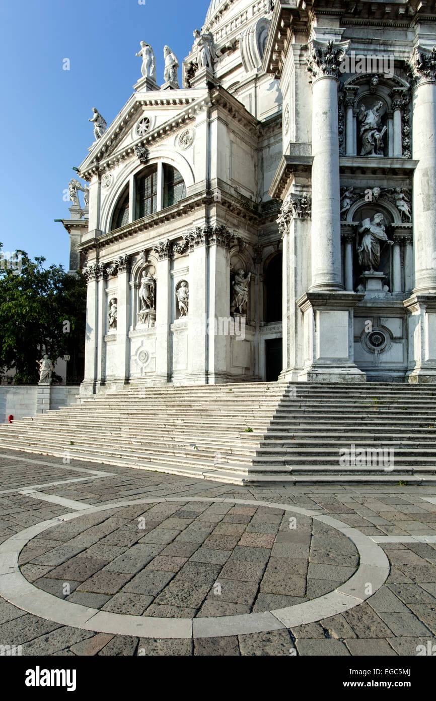 L'église Santa Maria della Salute, Venise, Italie Banque D'Images