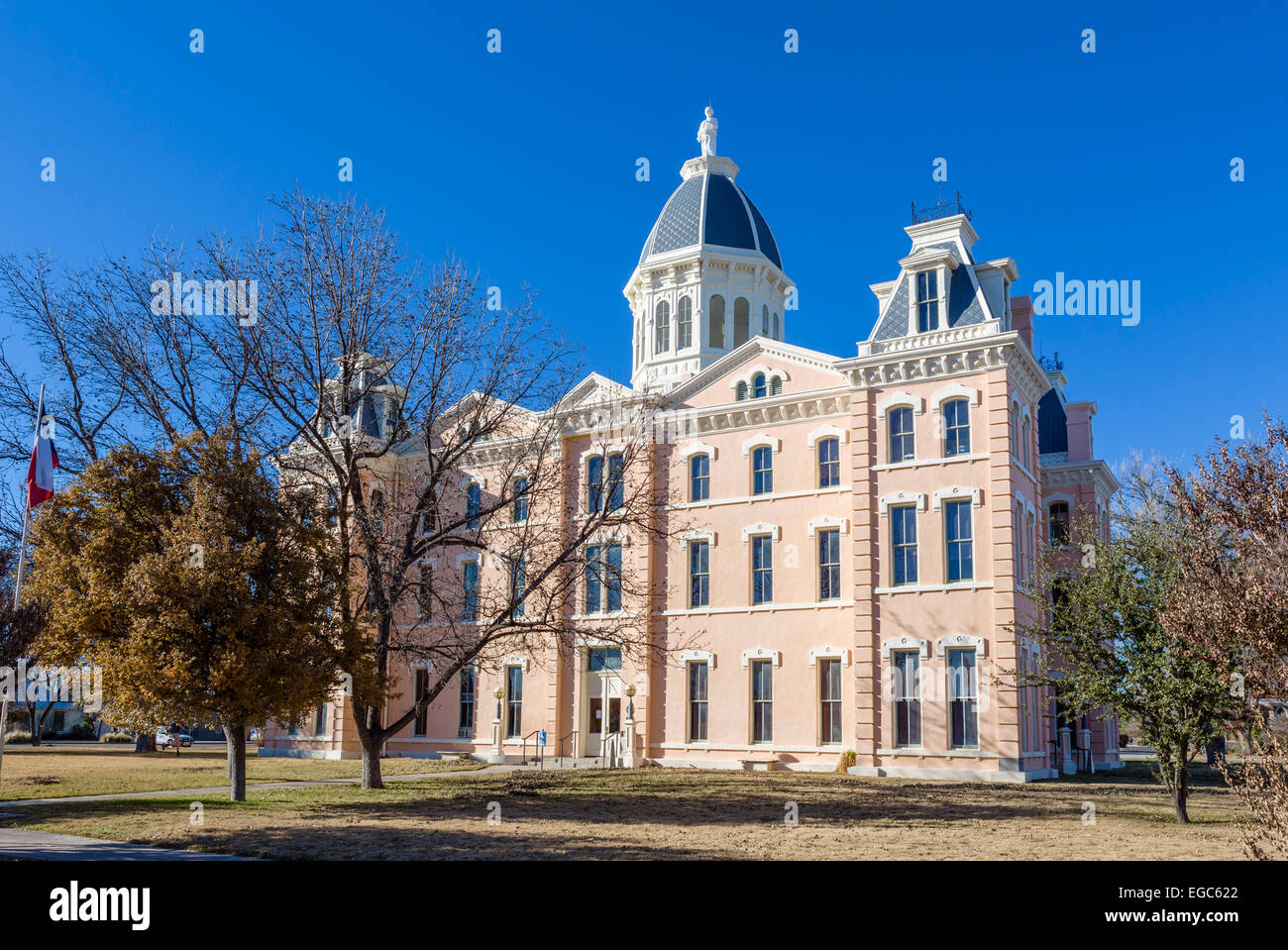 Presidio County Courthouse, Marfa, Texas, États-Unis Banque D'Images