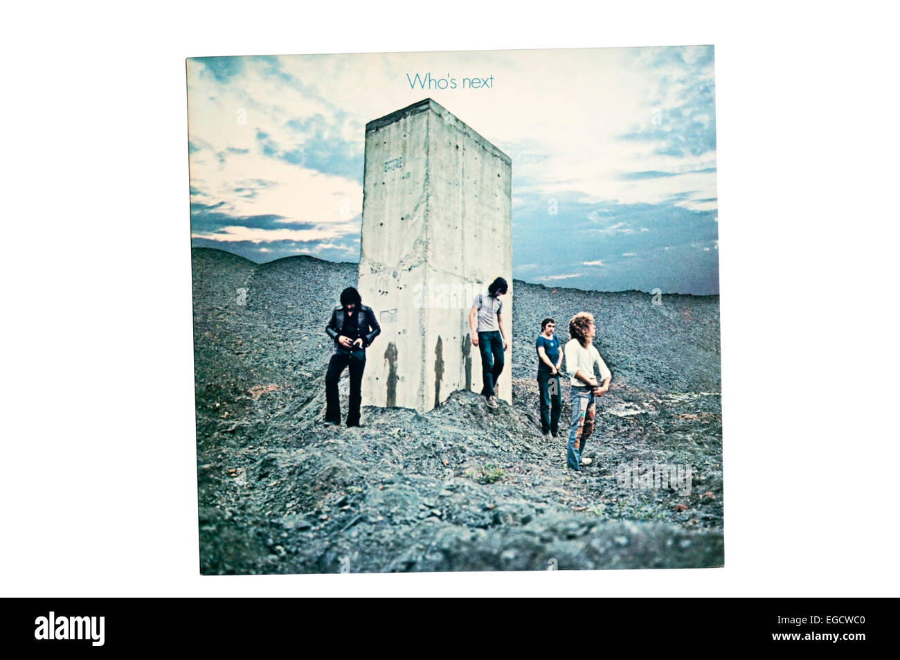 Who's Next est le cinquième album studio du groupe de rock anglais The Who, sorti le 14 août 1971. Banque D'Images